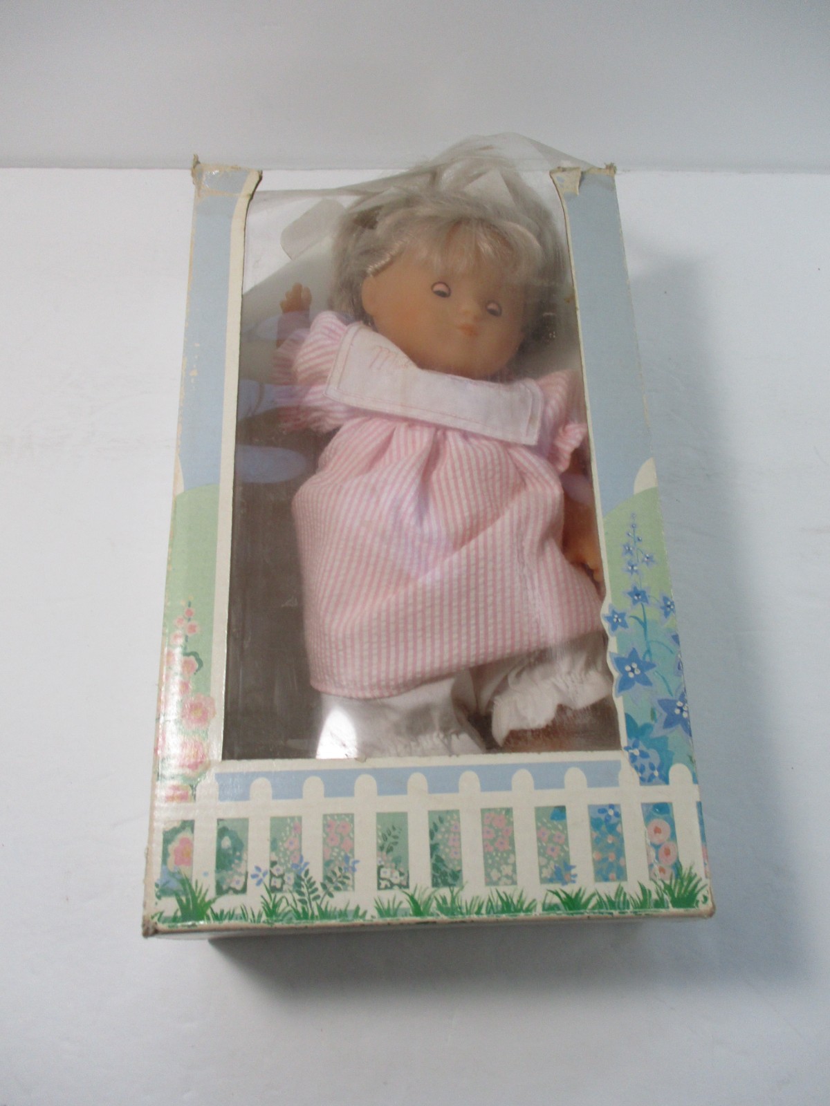 Marie Corolle Toddler Doll 11in Sleepy Eyes Blonde w/ Outfit