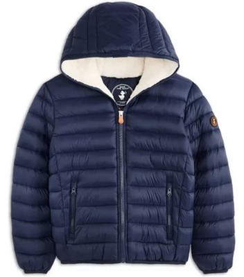 Save The Duck Boys' Finnegan Puffer Jacket Size 10 Blue