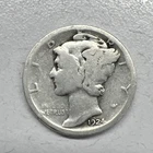 1924 MERCURY SILVER DIME ACTUAL COIN Get More Today & Save Shop Here Buy Here