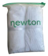 Newton Baby Fitted Crib Sheet 2-Pack Soft Organic Cotton Standard - White
