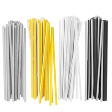 100 Fine Sanding Twig Assortment Pack with 4 Different Color Coded Abrasive Grit