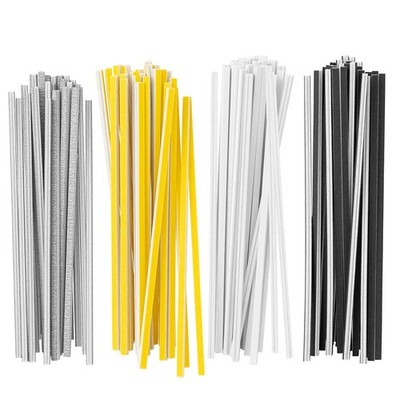 100 Fine Sanding Twig Assortment Pack with 4 Different Color Coded Abrasive Grit