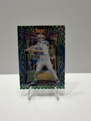 2024 Panini Select - Concourse Jared Goff #36 Dragon Scale Prizm /81