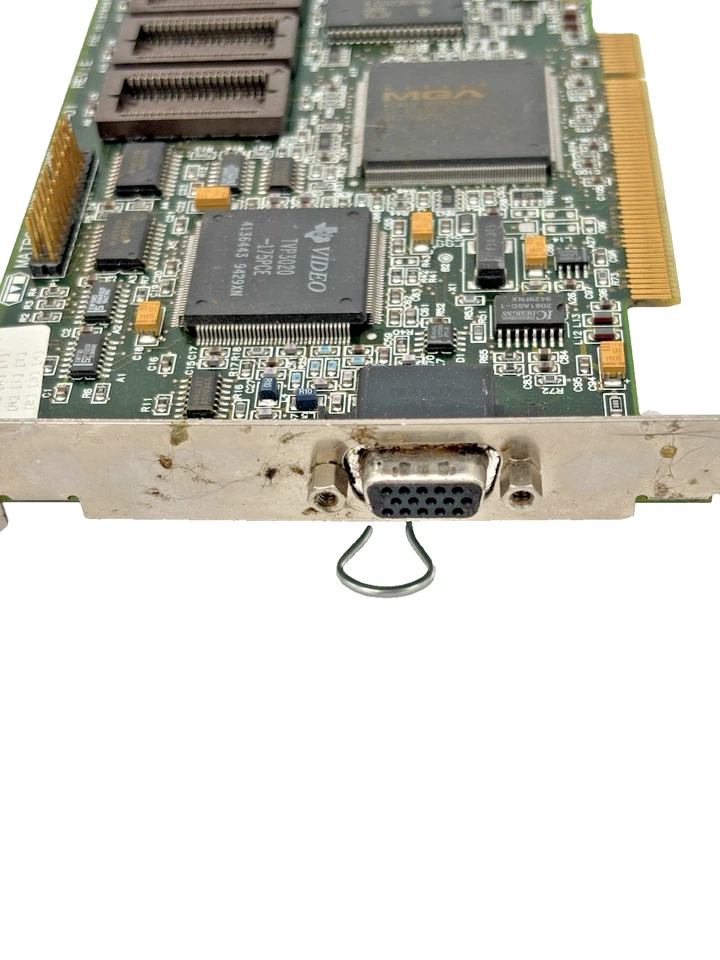 Matrox Ultima Plus Video Card MGA PCI 2+ B HP 507-01 E IS-ATLAS R1 Untested - Image 2 of 2