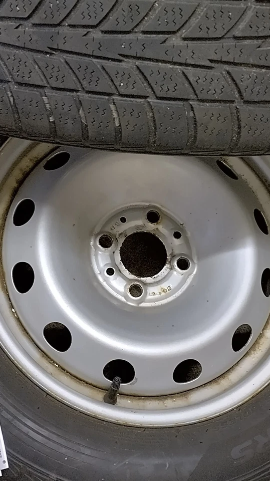 Winteräder  für Fiat Qubo Typ 225, auf Stahlfelge 4x98  ET 41 Marke: Hankook  - Bild 3 von 3