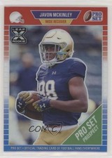 2021 Leaf Pro Set Metal Red White & Blue Rainbow 7/10 Javon McKinley #38 9cf