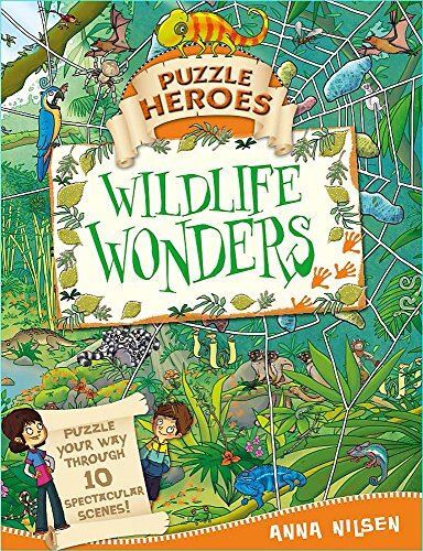 Wildlife Wonders (Puzzle Heroes) Anna Nilsen,Dave Smi Paperback
