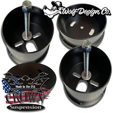 Crown Suspension 88-98 C1500 Air Ride Airride Front Cups Set Universal Air Bag
