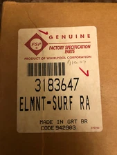 Whirlpool # 3183647 Element - Range Smooth Top Surface