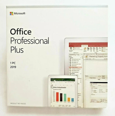 Office 2019 Professional Plus DVD - New Sealed Retail Package ...