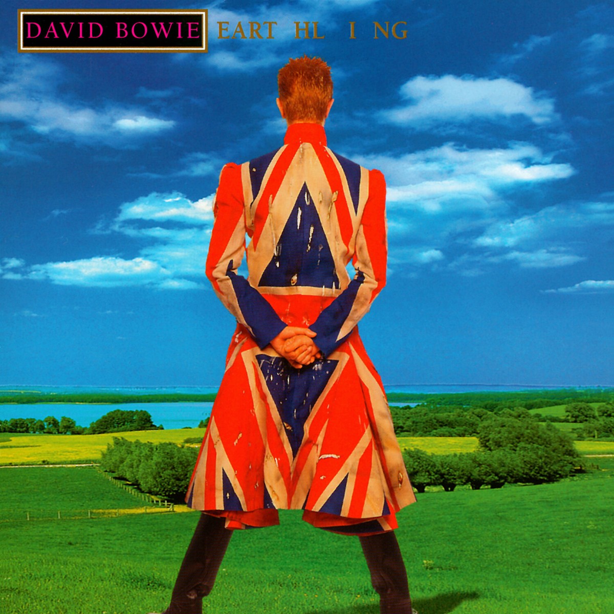 David Bowie Earthling 12x12 Album Cover Replica Poster Gloss Print