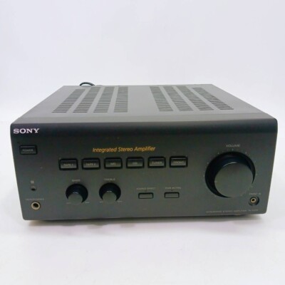 SONY Integrated stereo amplifier TA-F37R AC100V Tested working