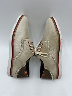 Vintage Seven For All Mankind Men BEIGE Ern Oxford Shoes  display picture 1