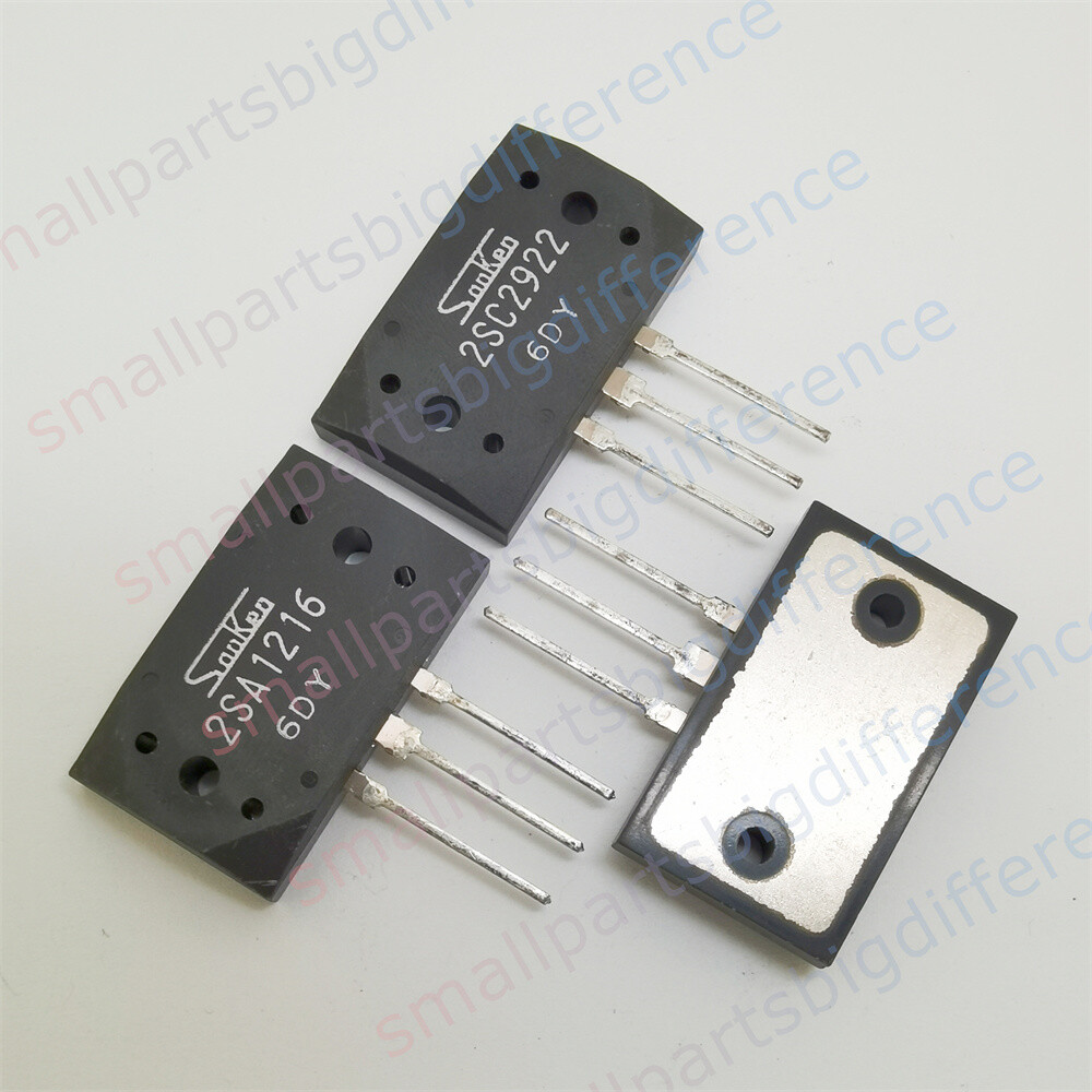 2SA1216 2SC2922 A1216 C2922 NEW Original Sanken MT-200 around 18.6