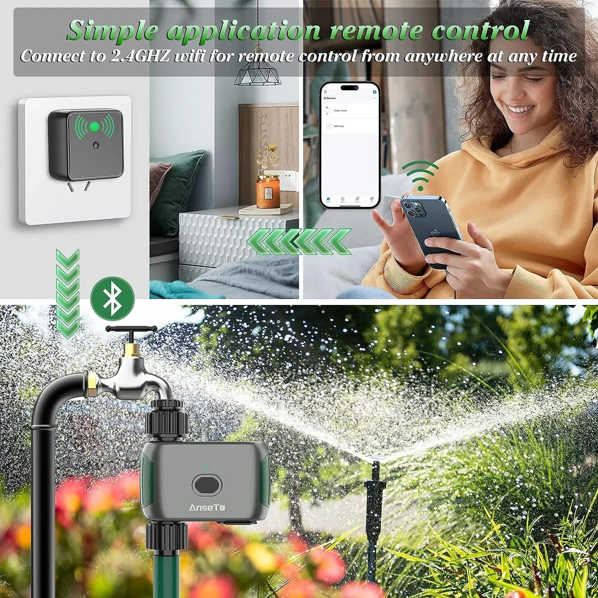 Google home hotsell sprinkler system