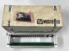 Westermo RV-01 A 19" Rack 16 Card Slots 2 Power Supply Slots Supervisory Relays