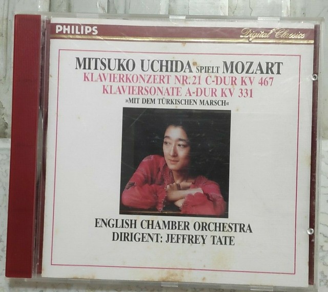 Mozart Piano Concertos KV 467 & 331 Uchida Tate WG Philips PDO No