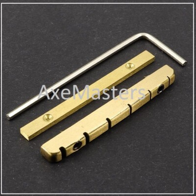 LEFTY HEIGHT ADJUSTABLE Brass Nut for FENDER / SQUIER Guitar - Left Handed
