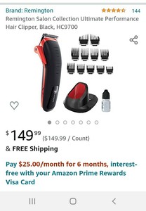 salon collection ultimate performance hair clipper