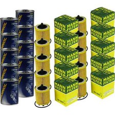 10x Original MANN Ölfilter HU 6007 x + 10x SCT Motor Flush Motorspülung