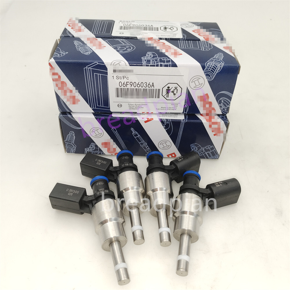 4Pcs Fuel Injectors For 20052009 VW Audi A4 Quattro 2.0L I4 Turbo