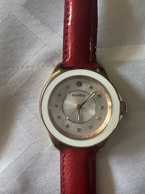 Michele 37mm Cape Bone/Horn/Gold - AUTHENTIC | eBay display picture 1