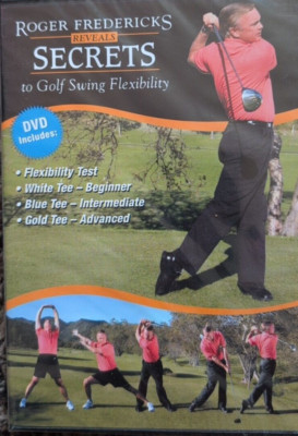 Roger Fredericks Reveals Secrets to Golf Swing Flexibility DVD NEW SEALED