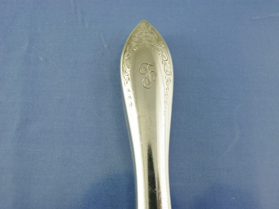  TUDOR ROYAL 1914 LUNCHEON KNIFE HH FRENCH BLADE by BIRKS STERLING "F" - Image 2 of 4