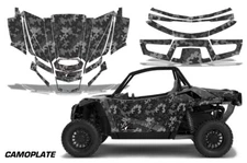 UTV Graphics Kit Decal Sticker For Textron Wildcat XX 2018 & Up Camoplate K
