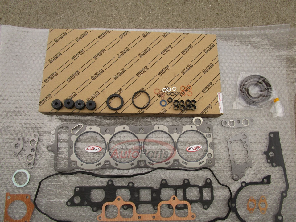 SE ADAPTA A: 89 - 95 KIT DE JUNTA DE MOTOR DE REVISIÓN TOYOTA PICKUP 2.4L 22RE FABRICANTE DE EQUIPOS ORIGINALES NUEVO Foto 2 de 3