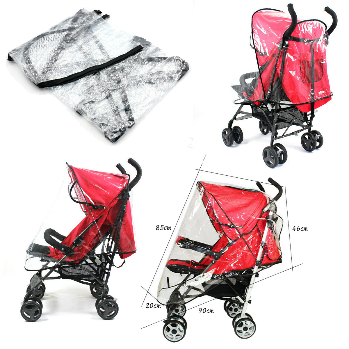mothercare pushchair rain cover