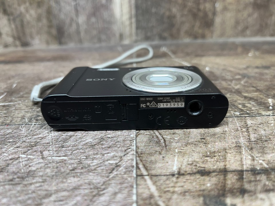 Sony Cybershot DSCW800 20.1 MP Digital Camera eBay