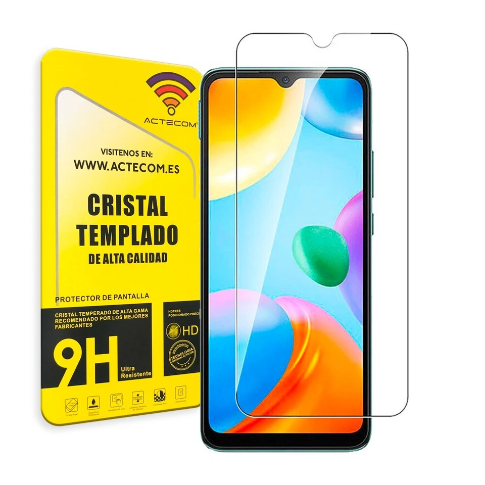 ACTECOM CRISTAL TEMPLADO para Xiaomi Redmi 14C protector glass pantalla - Imagen 2 de 3