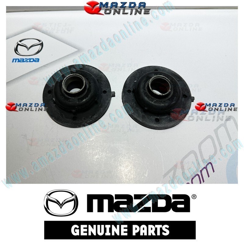やまみー Genuine Mazda 2PC Spring Upper Rubber Sheet KD35-28-012 fit 2017