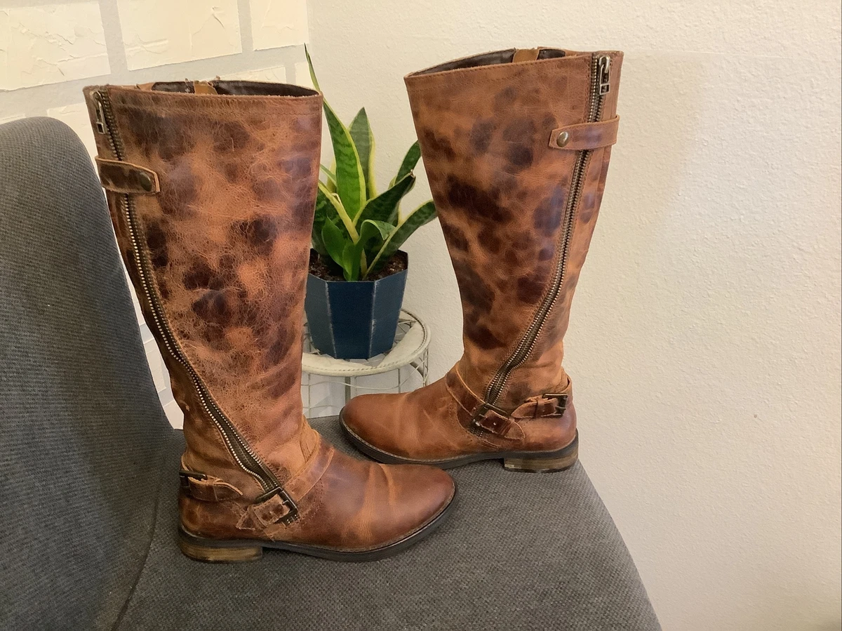 Steve madden deals cognac boots