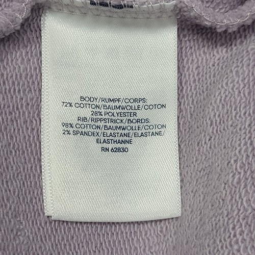 Lands End Serious Sweats Heavy Cotton Sweatshirt 1X Plus Size Pink Ombre Print - Picture 10 of 12