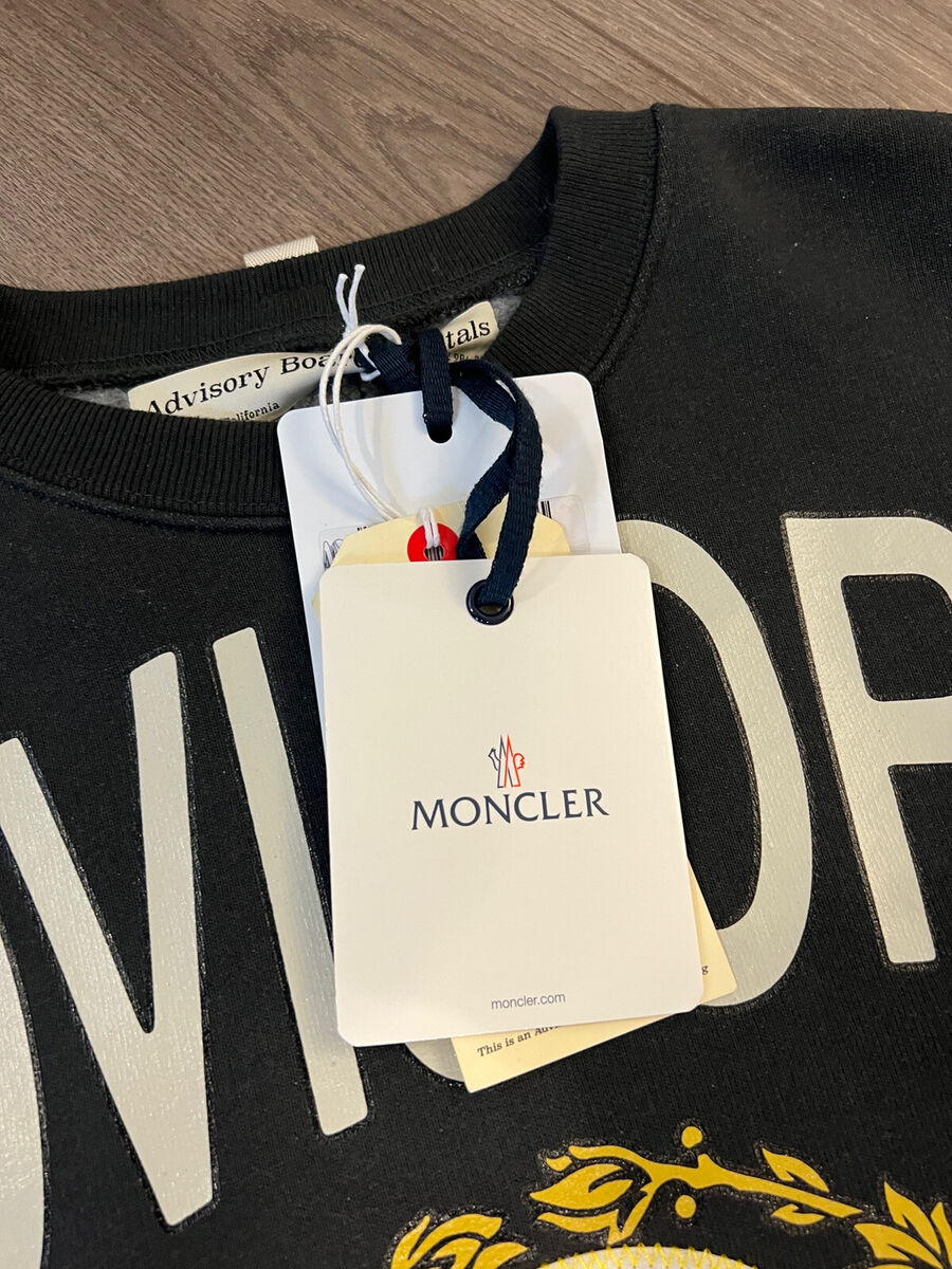 Moncler X Advisory Board Crystals University Crewneck Moncler X Advisory Board Crystals University Crewneck