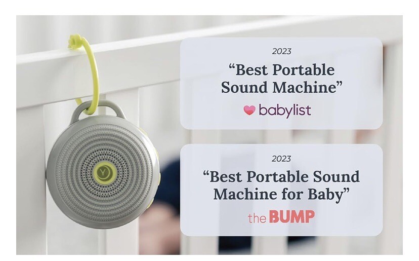 Yogasleep Hushh Portable White Noise Sound Machine For Baby-image
