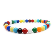 Moda Gay Pride Arcobaleno Coppia Bracciali per Uomini