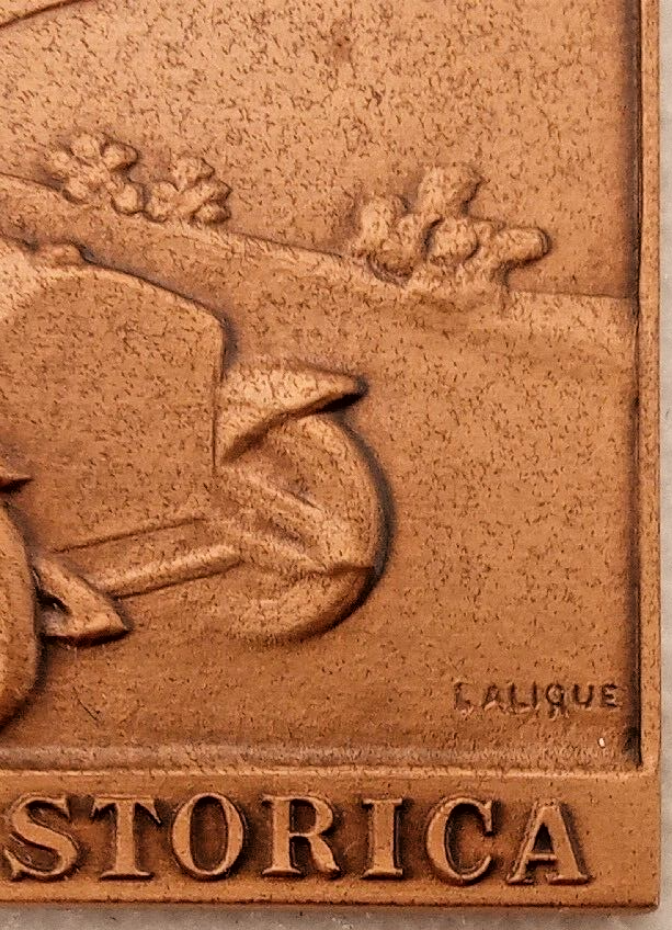 Publicité Vintage Plaque Florio 1970 - Écharpe Tour Rapide - Automobile Porsche Europe