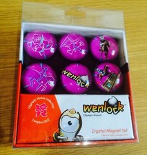 Fridge Magnets London 2012 Olympics Games Equestrian Horses Set 6 Crystal Magnet