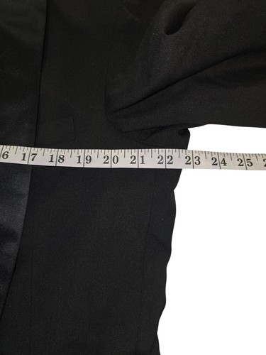 Oscar de la Renta Smokingjacke Größe 42 L schwarz zweireihig - Bild 6 von 9
