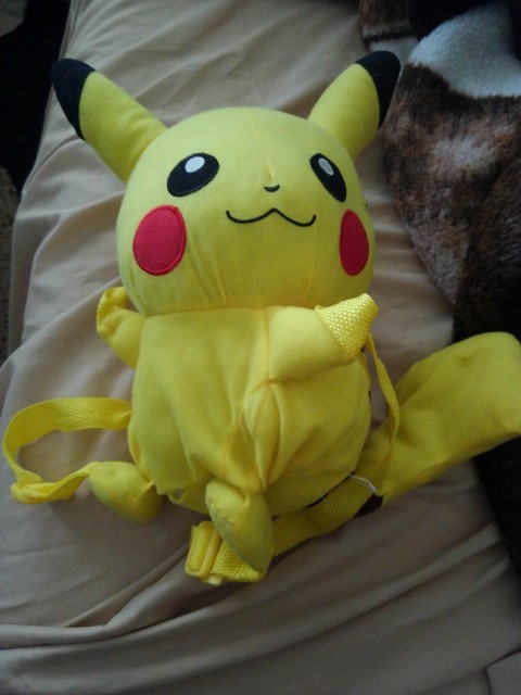 Pokemon pikachu Plush Backpack | eBay