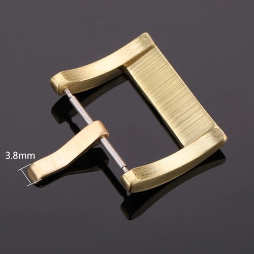 Correa de reloj de metal broche pulsera pasador hebilla latón macizo cobre correa abrazadera herramientas - Imagen 11 de 18