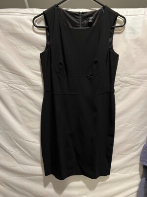 Ann Taylor Business Casual Sleeveless Dress Womens Size 6 Petite, black, Lined | eBay Ann Taylor Business Casual Sleeveless Dress Womens Size 6 Petite, black, Lined | eBay