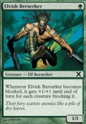 Elvish Berserker - Tenth Edition #260 Common