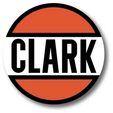 VINTAGE CLARK OIL GAS GASOLINE SUPER HIGH GLOSS OUTDOOR 3.5 INCH DECAL STICKER 