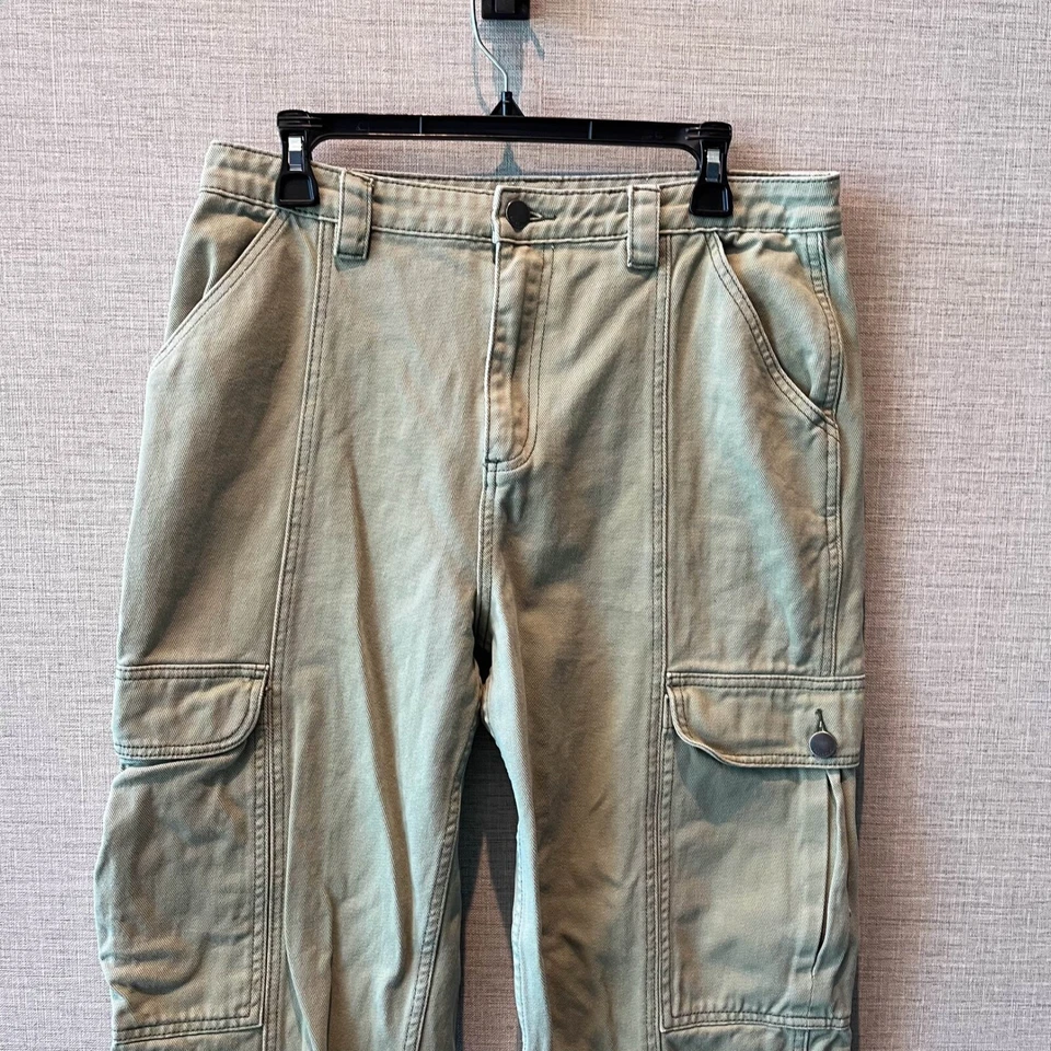 Pantalones cargo Billabong utilitarios calce relajado verde oliva talla 31 Foto 2 de 4