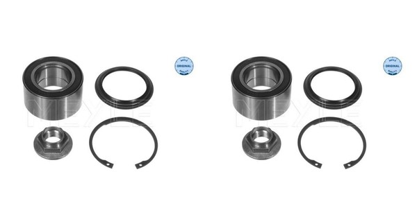 Meyle 2X Radnabe Radlagersatz Vorne FüR Mazda MX-5 II KIA Sephia Stufenheck-image