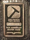 1/4oz- Silver Bar Northwest Territorial Pan America Mint SEALED .999 Fine Silver